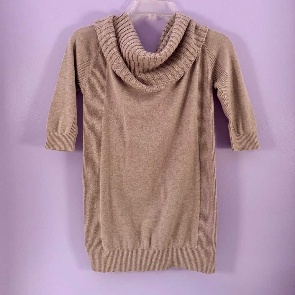 NWOT Express Light Brown Cowl Neck Sweater XS/S